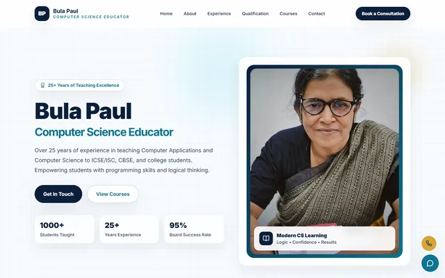 Bula Paul homepage