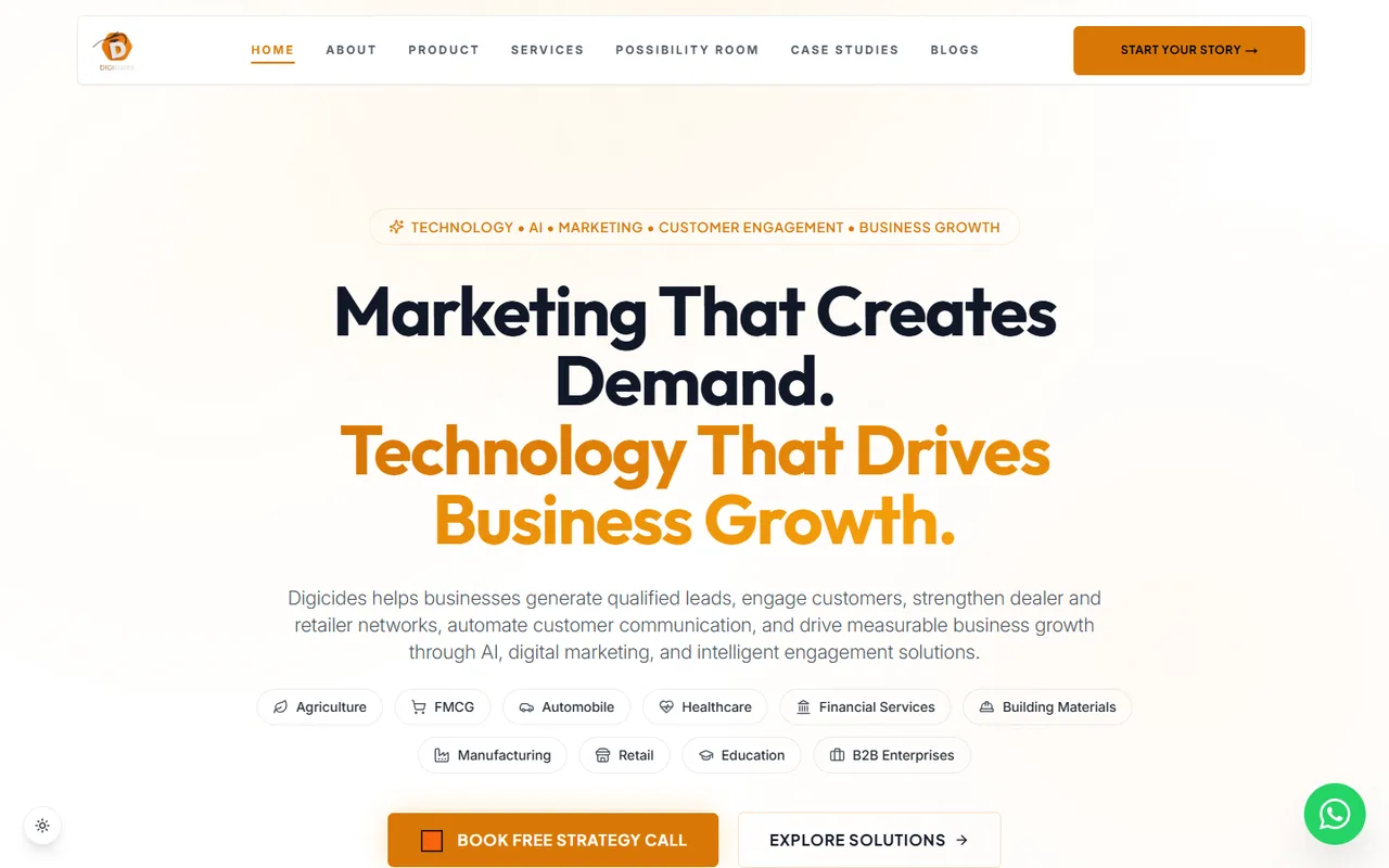 digicides.com. Kingshuk was Technical Lead at Digicides (Jun 2022 – Feb 2024), where the campaign automation work was delivered